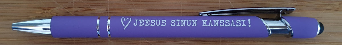 Kuulakärkikynä "Jeesus sinun kanssasi!"