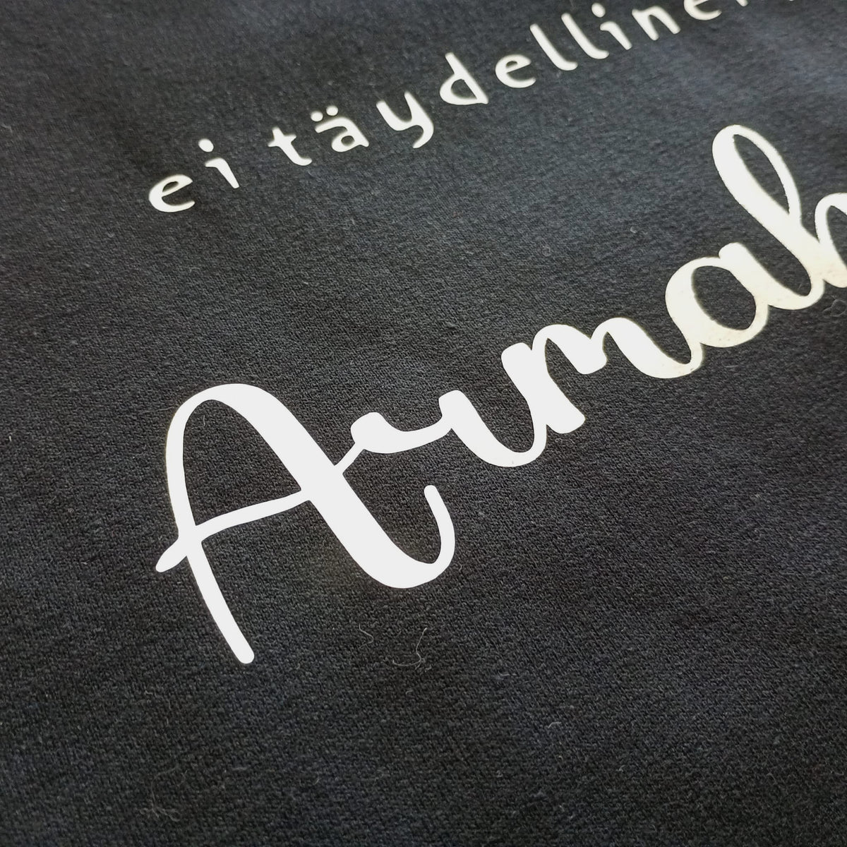 Huppari "Armahdettu" - Musta, M-koko