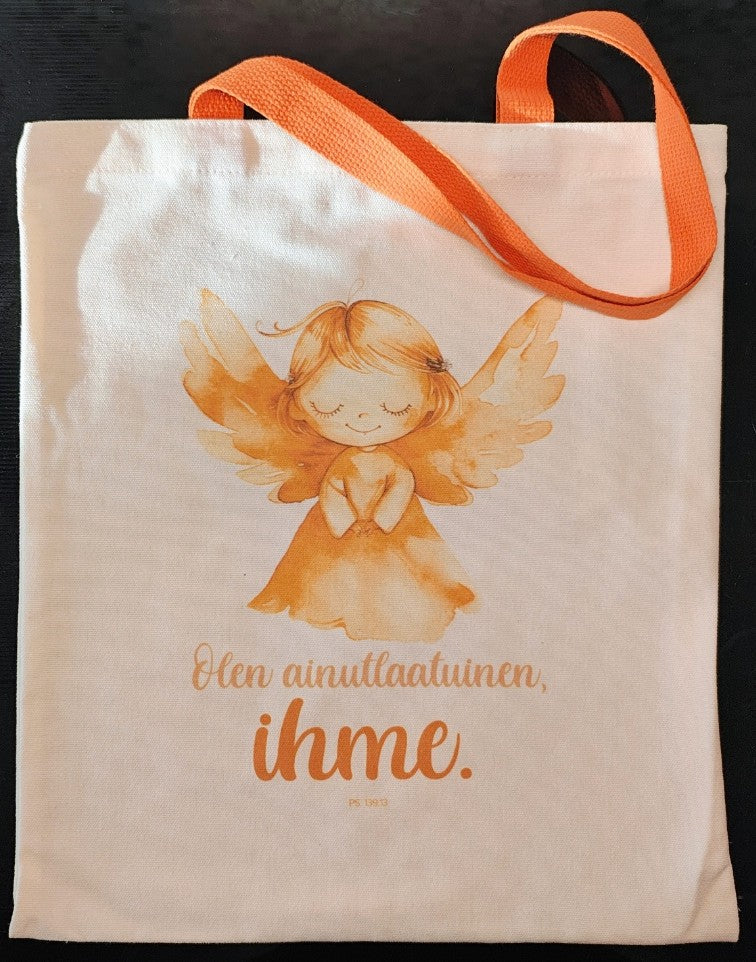 Kangaskassi "Olen ainutlaatuinen, ihme."
