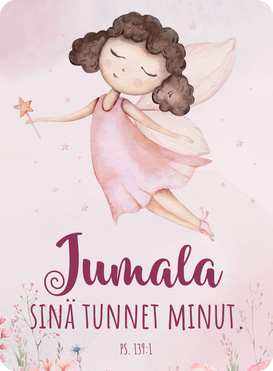 Magneetti "Jumala, sinä tunnet minut"