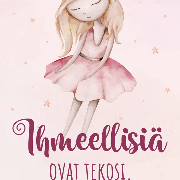 Magneetti "Ihmeellisiä ovat tekosi."