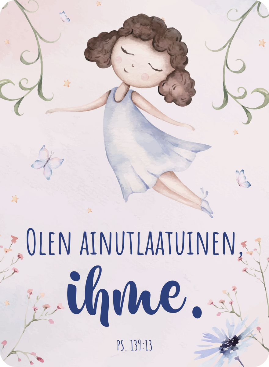 Magneetti "Olen ainutlaatuinen, ihme"