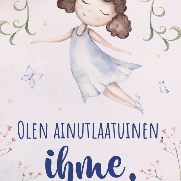 Magneetti "Olen ainutlaatuinen, ihme"