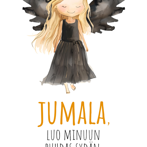 Magneetti "Jumala, luo minuun puhdas sydän."