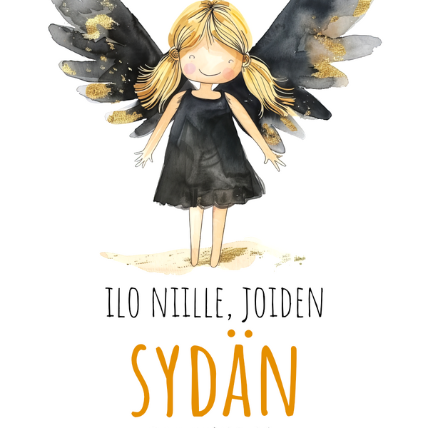 Magneetti "Ilo niille, joiden sydän on puhdas."