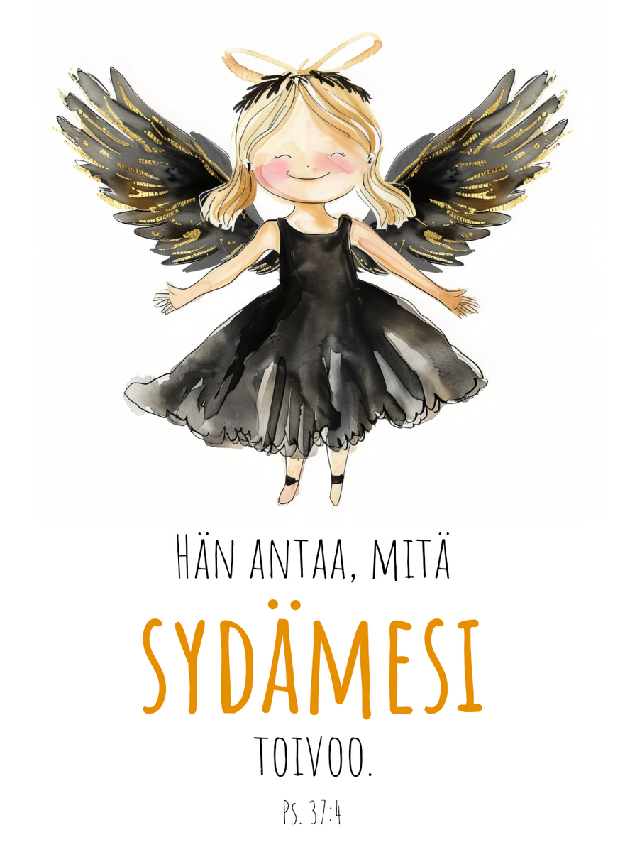 Magneetti "Hän antaa, mitä sydämesi toivoo."