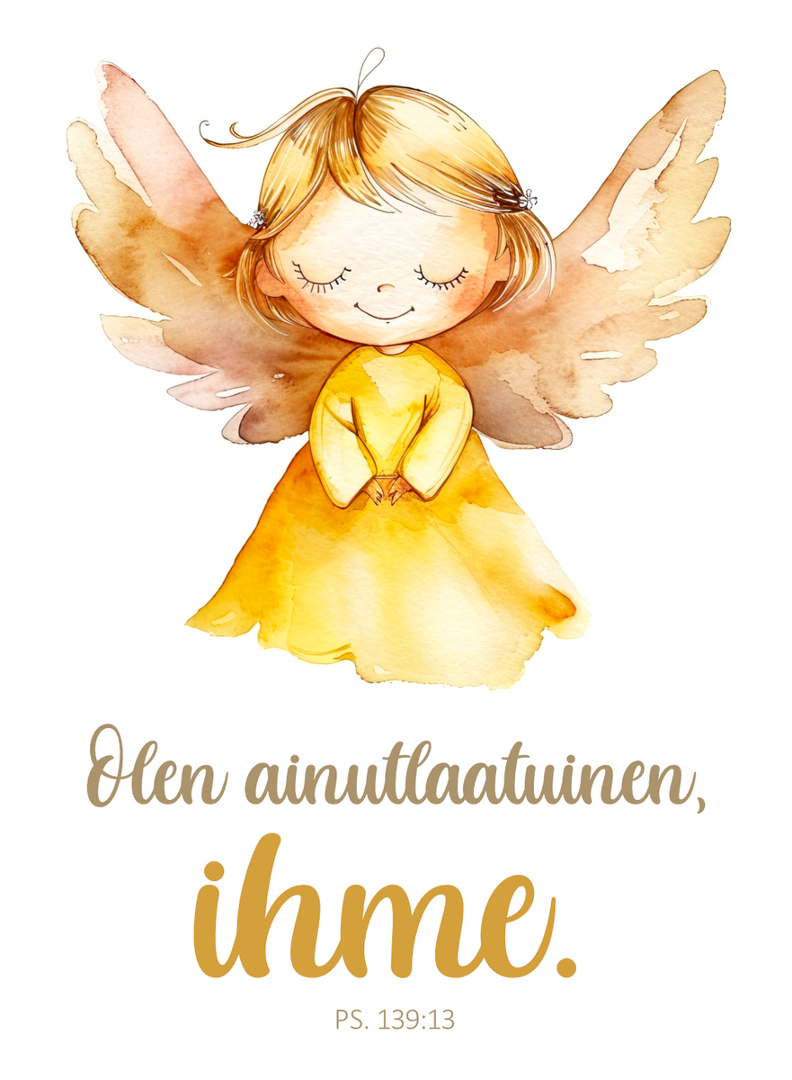 Magneetti "Olen ainutlaatuinen, ihme."