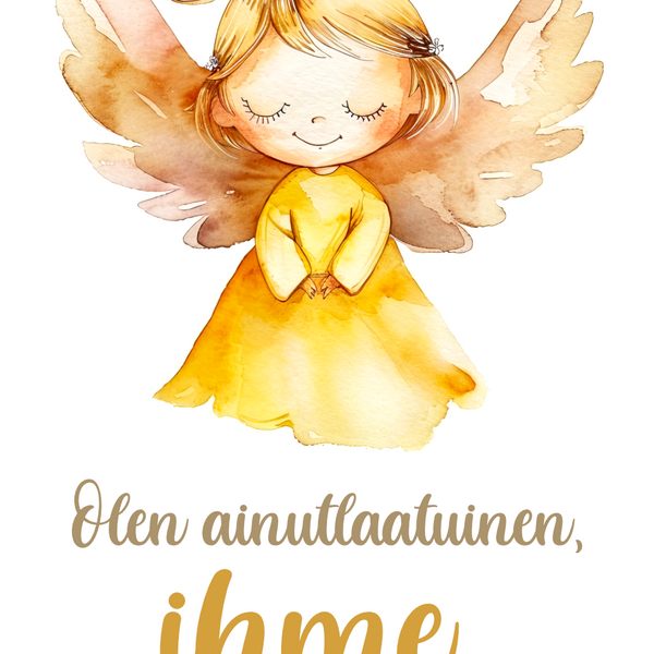 Magneetti "Olen ainutlaatuinen, ihme."