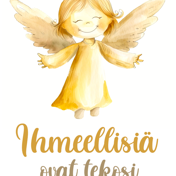 Magneetti "Ihmeellisiä ovat tekosi."