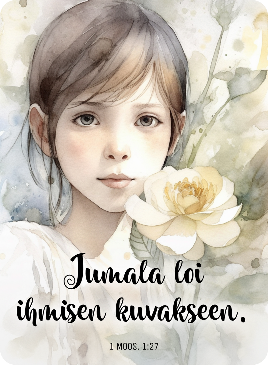 Magneetti "Jumala loi ihmisen kuvakseen."