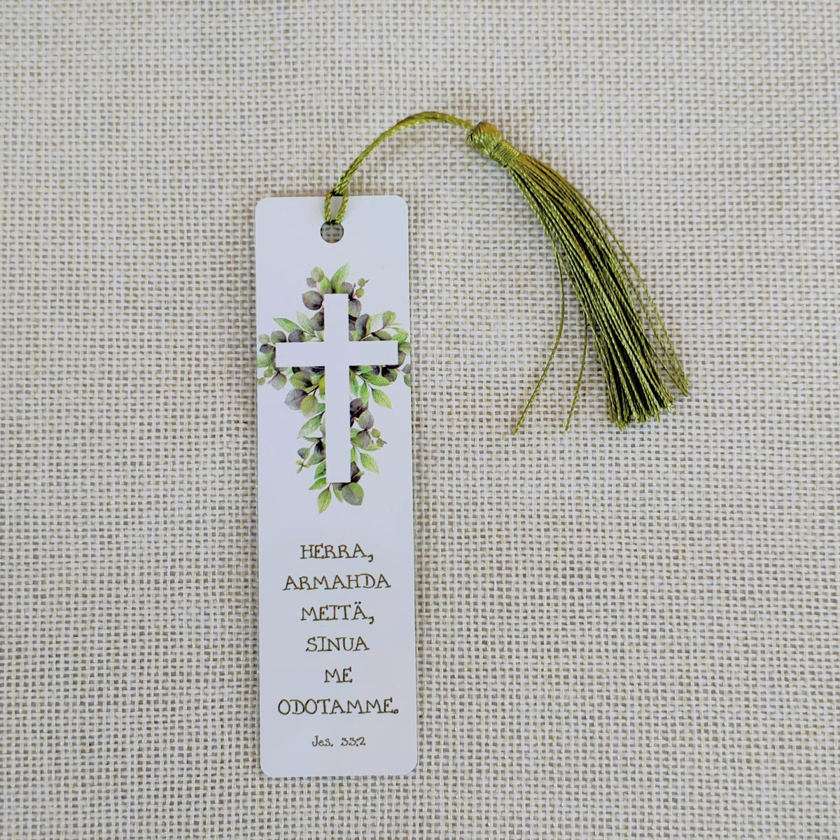 Kirjanmerkki "Herra armahda meitä"