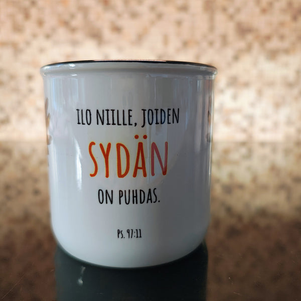 Muki "Ilo niille, joiden sydän on puhdas"