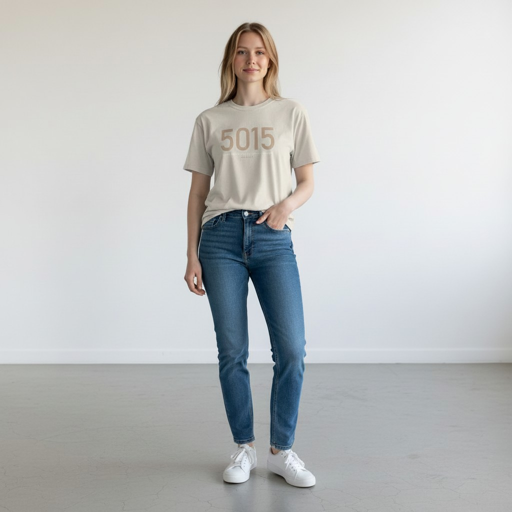 T-paita Jumalan puhelinnumero "5015"