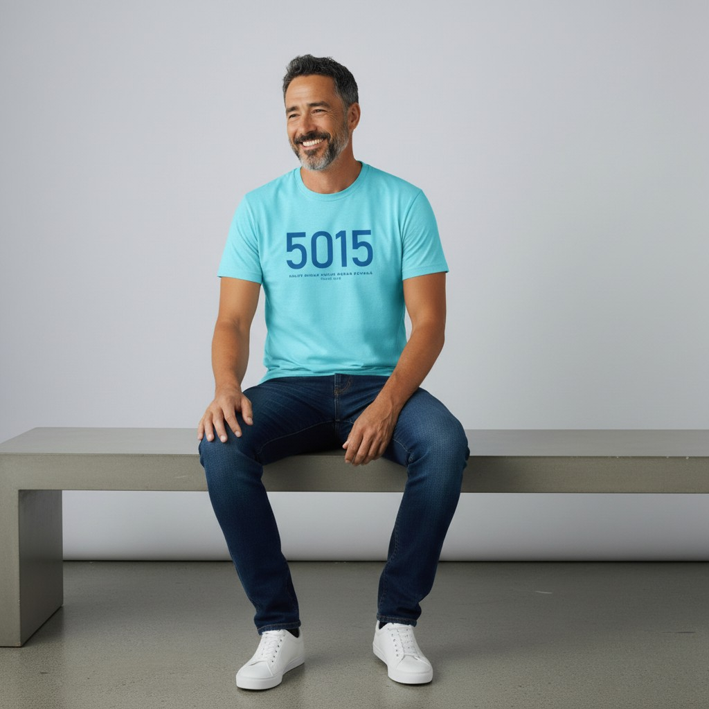 T-paita Jumalan puhelinnumero "5015"