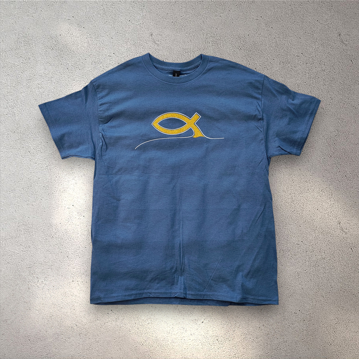 T-paita "Kala" - KULTAINEN