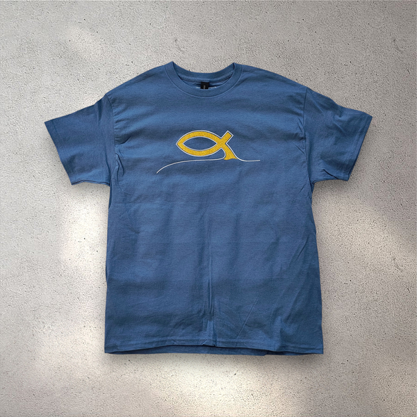 T-paita "Kala" - KULTAINEN