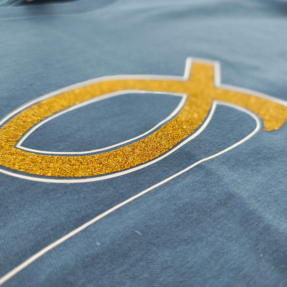 T-paita "Kala" - KULTAINEN