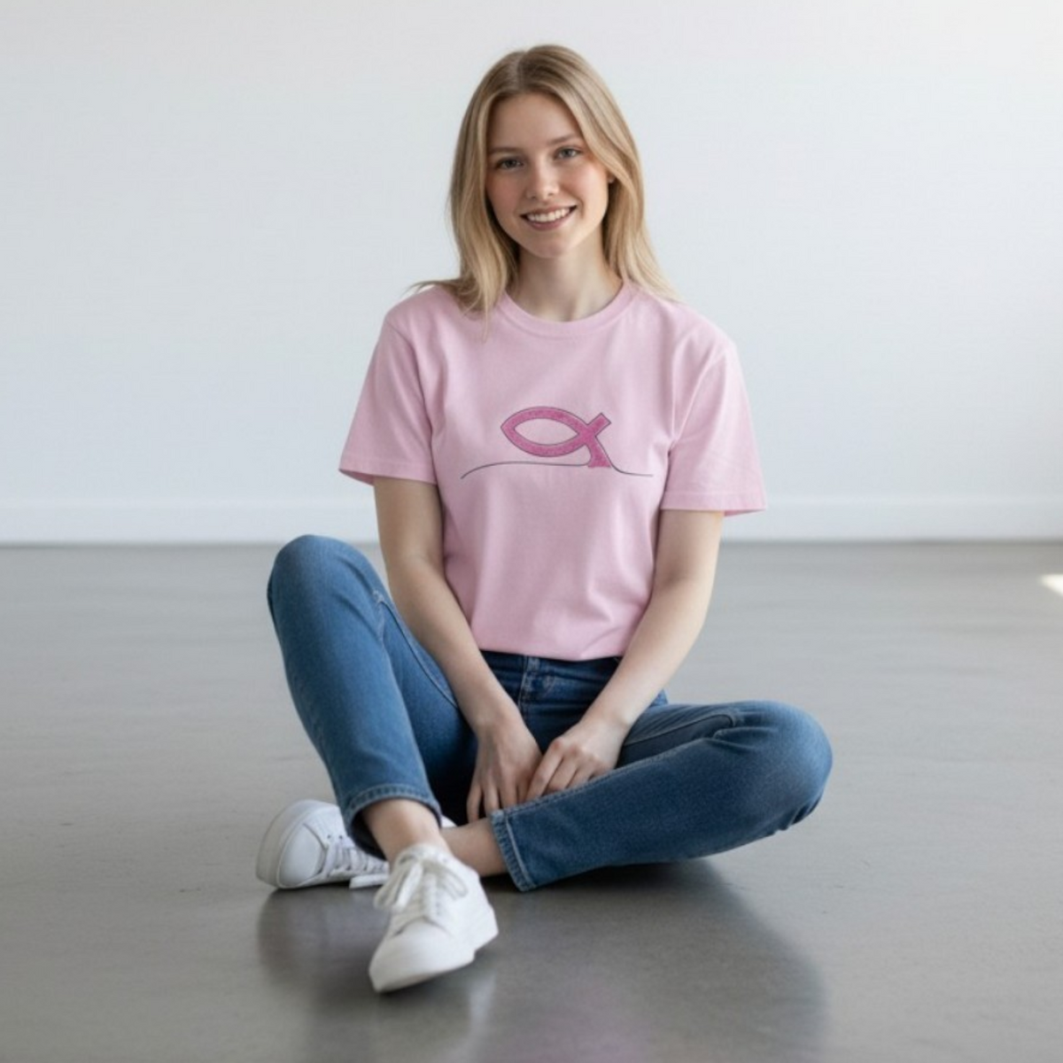 T-paita "Kala" - PINKKI