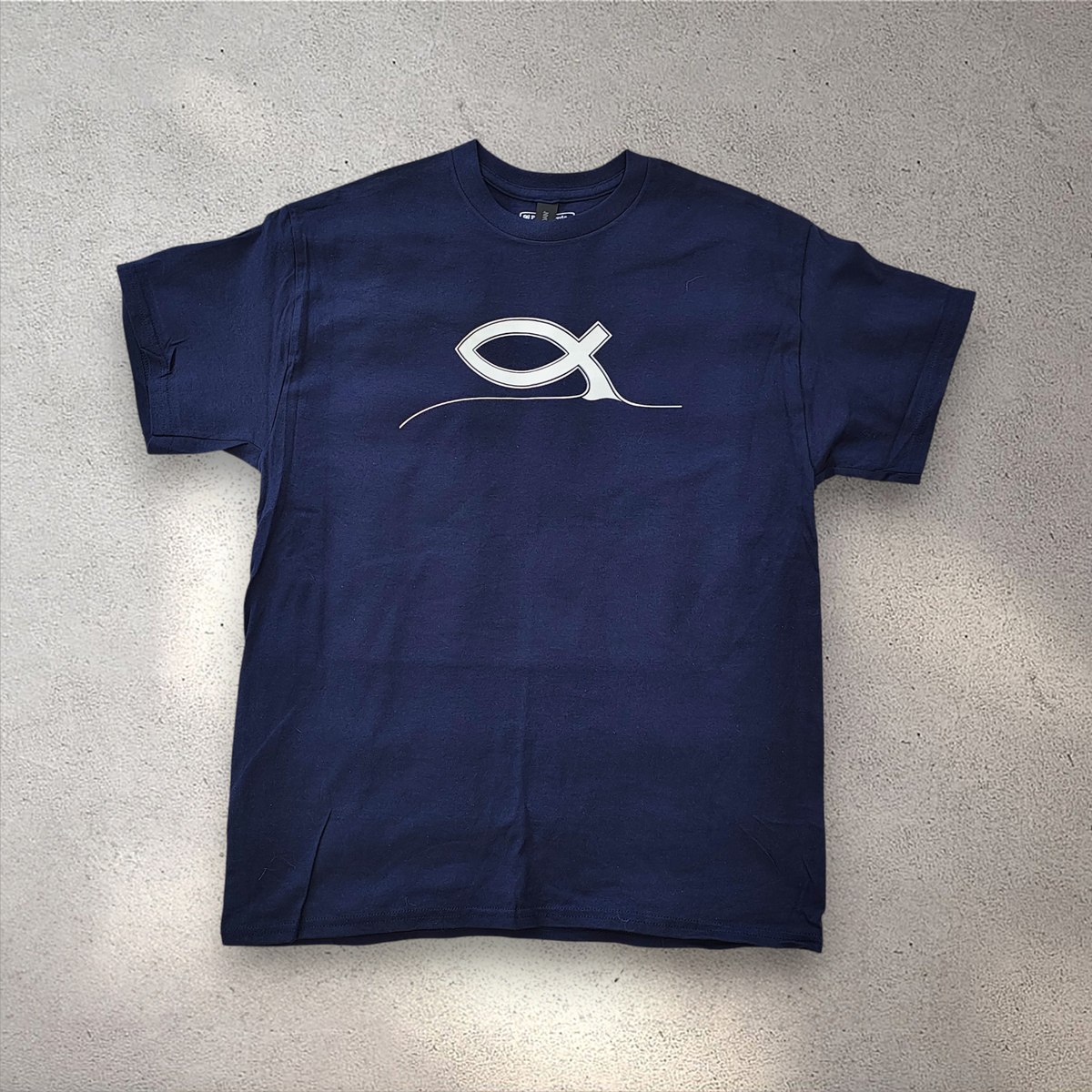 T-paita "Kala" - VALKOINEN