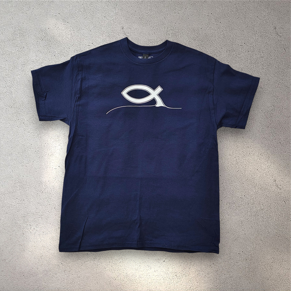 T-paita "Kala" - VALKOINEN