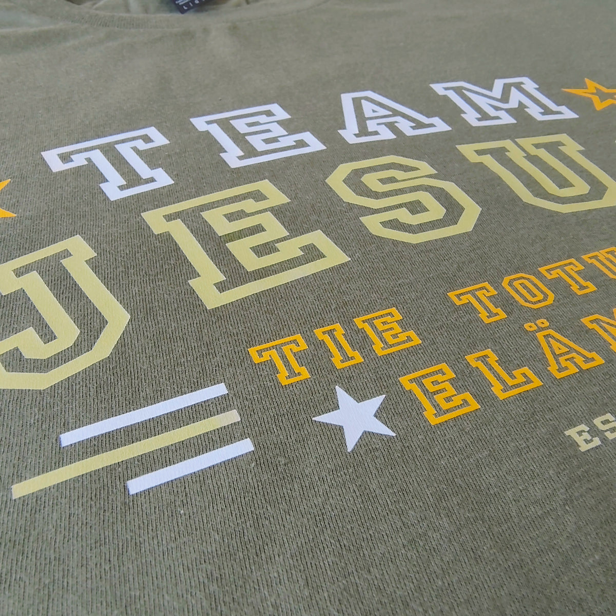 T-paita "Team Jesus"